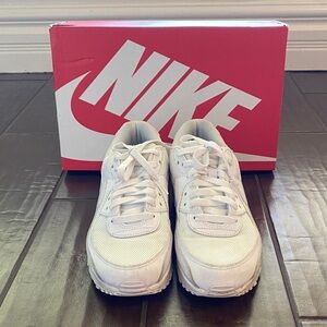 Nike All-White Athletic Shoes